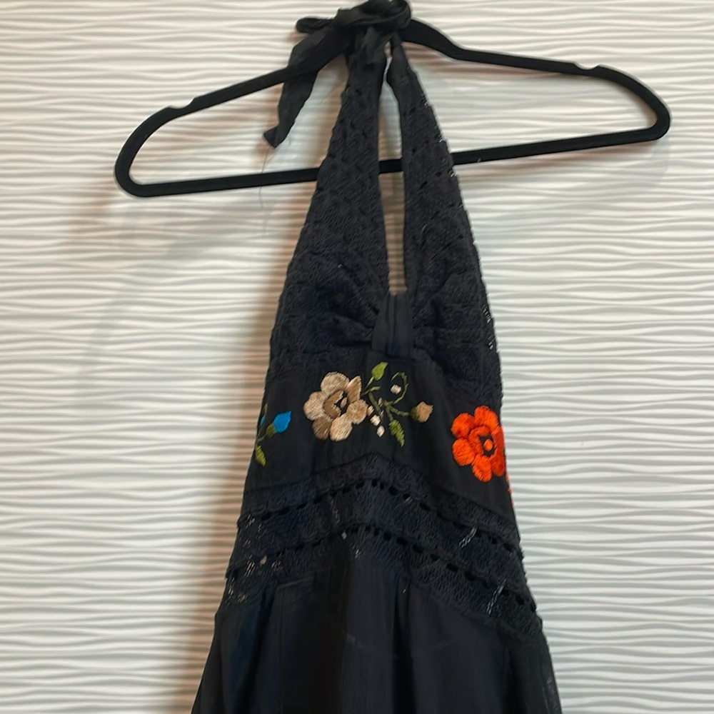 Black Floral Dress